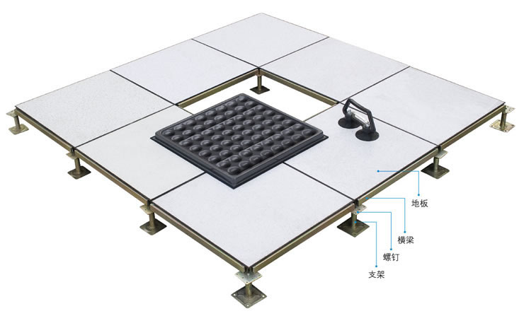  抗静电全钢高架活动地板产品特点